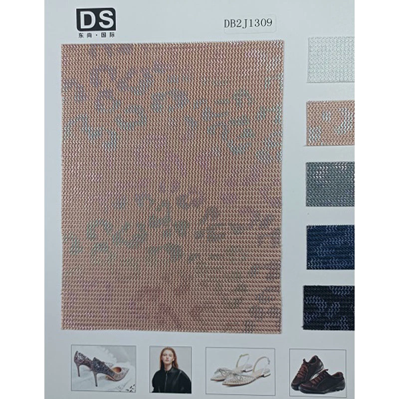 Printed Film Fabric for Women Shoes Leather Fabric