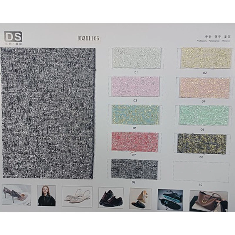 Printing Fabric for Women Shoes Eco Leather Fabric