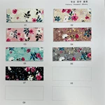FLOWER FILM PU SYNTHETIC LEATHER