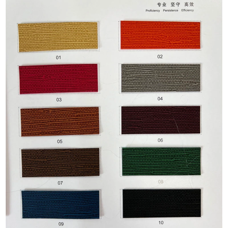 VERTICAL SRRIPE NON WOVEN LEATHER FABRIC FOR NOTEBOOK