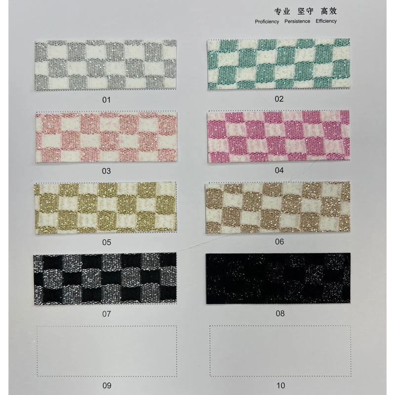 NON WOVEN BACKING GRID PATTERN GLITTER FAUX LEATHER SHEETS