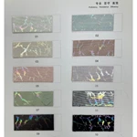 LIGHTNING PATTERN FILM PU LEATHER