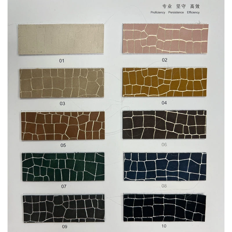 STONE PATTERN EMBOSSED PU LAMINATION LEATHER