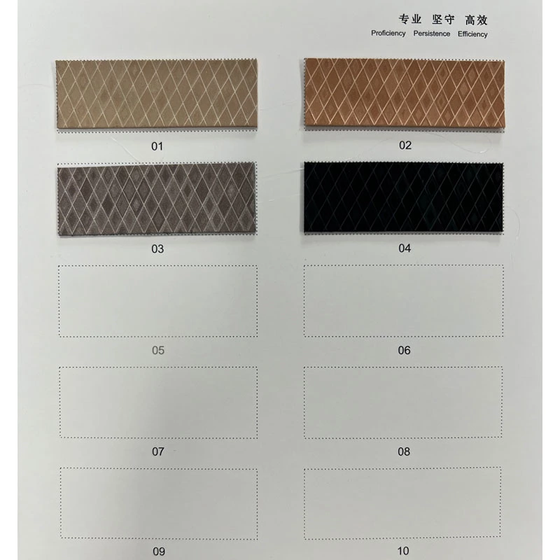 LINE DESIGN BREATHABLE PU LEATHER