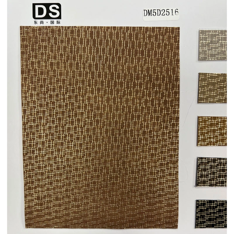 ZIPPER PATTERN FILM SYNTHETIC LEATHER