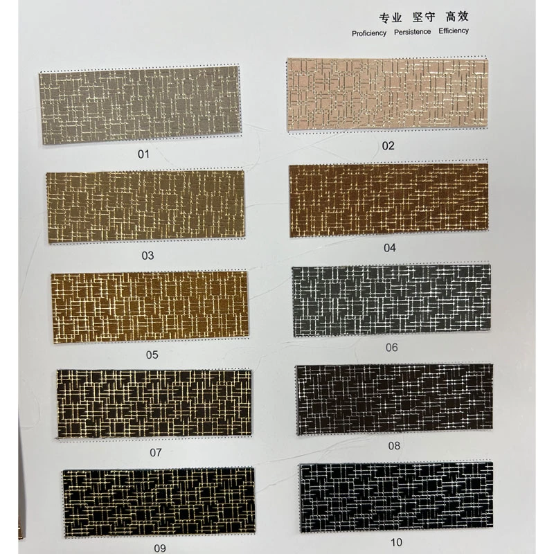 ZIPPER PATTERN FILM SYNTHETIC LEATHER