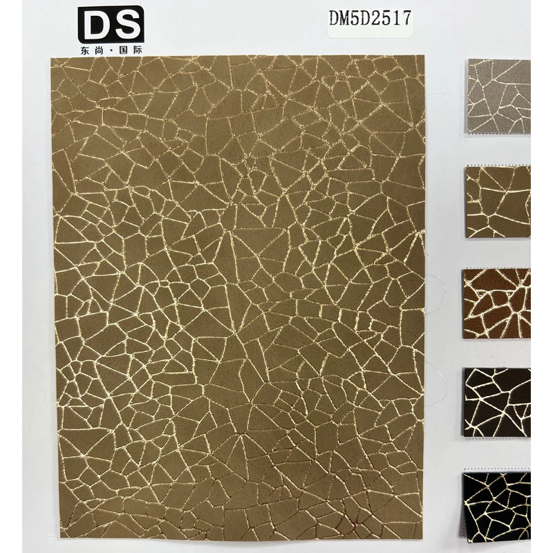 IRREGULAR STONE PATTERN FILM PU LEATHER FOR MEN SHOES