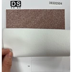 OBLIQUE WAVE PATTERN JEWELS SYNTHETIC LEATHER MATERIAL
