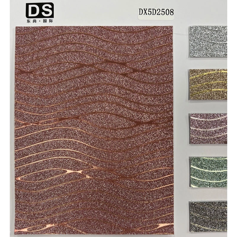 BIG WAVE JEWELS POLYURETHANE SYNTHETIC LEATHER FOR SUMMER SHOES
