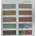 BIG WAVE JEWELS POLYURETHANE SYNTHETIC LEATHER FOR SUMMER SHOES