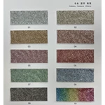 PATCHY TEXTURE JEWELS PU UPPER MATERIAL