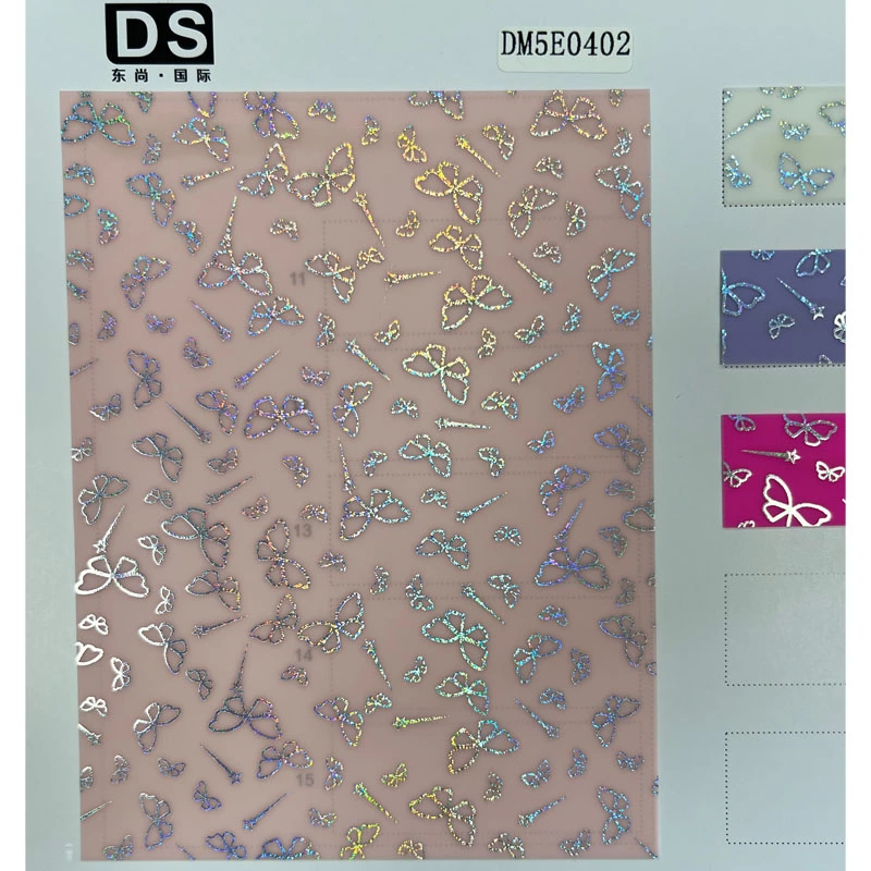 BUTTERFLY PATTERN PVC SYNTHETIC LEATHER