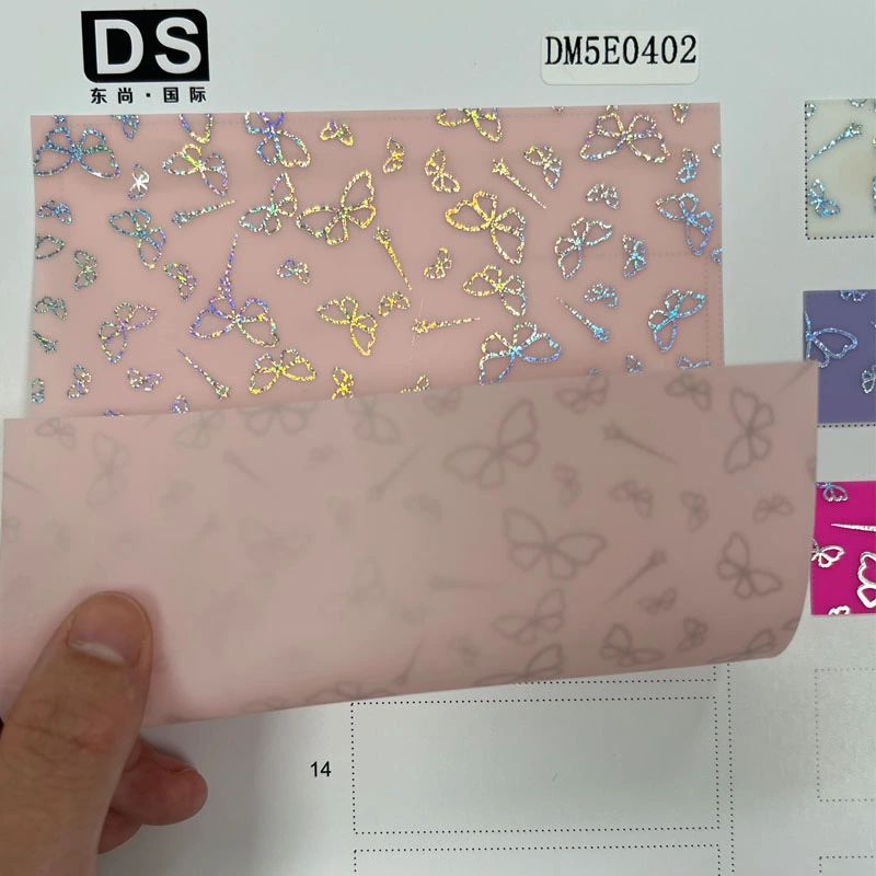 BUTTERFLY PATTERN PVC SYNTHETIC LEATHER