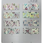 SMALL FLOWER PATTERN DESIGNER FAUX LEATHER SHEETS