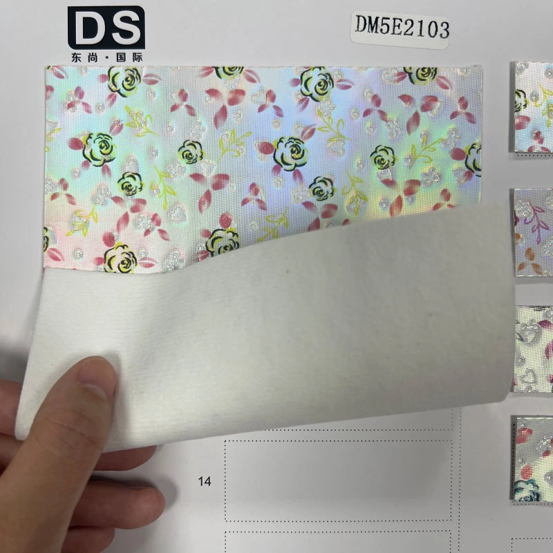 SMALL FLOWER PATTERN DESIGNER FAUX LEATHER SHEETS