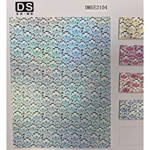FLOWER PATTERN FILM PU LEATHER UPPER