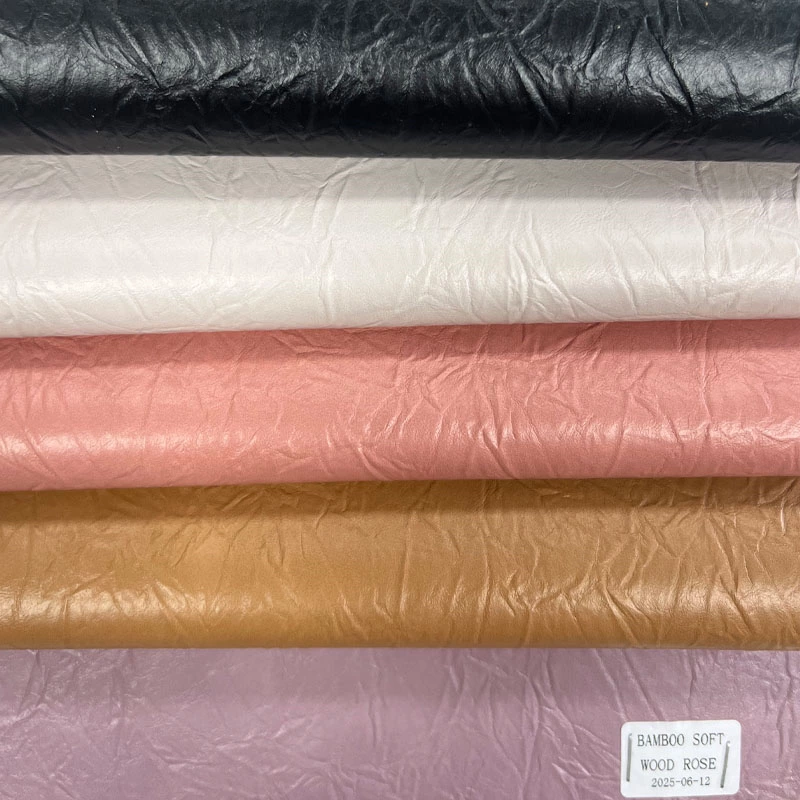 TEXTURED PU LEATHER BAMBOO SOFT
