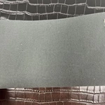 BIG STONE PATTERN PU UPPER LEATHER DSEF CROCO